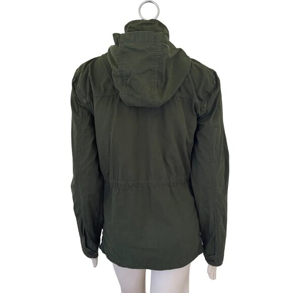 J.CREW Garment Dyed M65 Field Jacket in Military Green SZ 8 - Picture 7 of 12